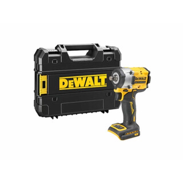 Atornillador de impacto inalámbrico DeWalt DCF921NT-XJ 18 V | 406 Nm | 1/2 pulgadas | Carbón sin escobillas | Sin batería ni cargador | TSTAK en una maleta