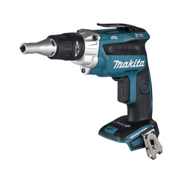 Atornillador inalámbrico Makita DFS250Z con tope de profundidad 18 V | Carbón sin escobillas | Sin batería ni cargador | En una caja de cartón