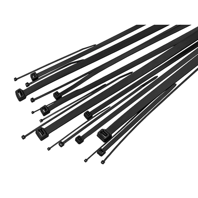 Attache de câble 2,5x120mm noir 100 pcs