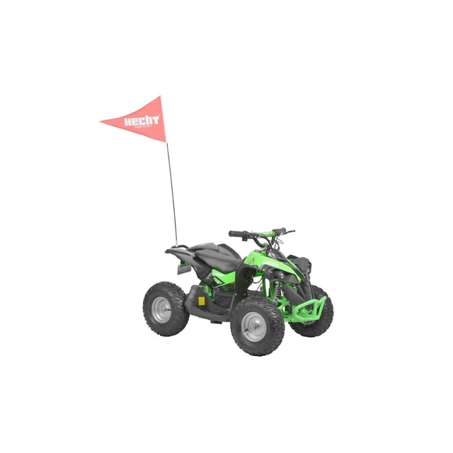 ATV elétrico Hecht 51060 Verde, bateria 36 V, 12 Ah, velocidade máxima 35 km/h, capacidade máxima 70 kg