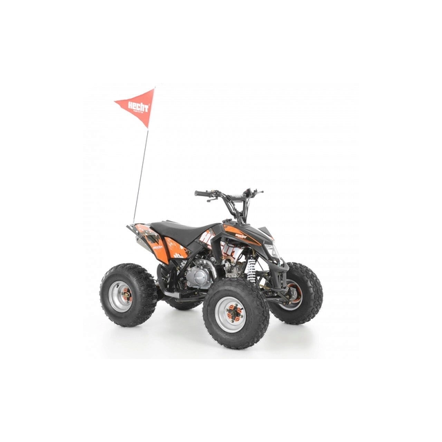 ATV Hecht 54125 Black, cilindrada 7.6 hp, equipado con embrague automático y arranque eléctrico