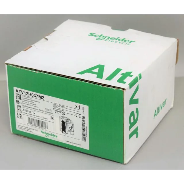 ATV12H037M2 Schneider Electric — jauna rūpnīcas aizzīmogošana