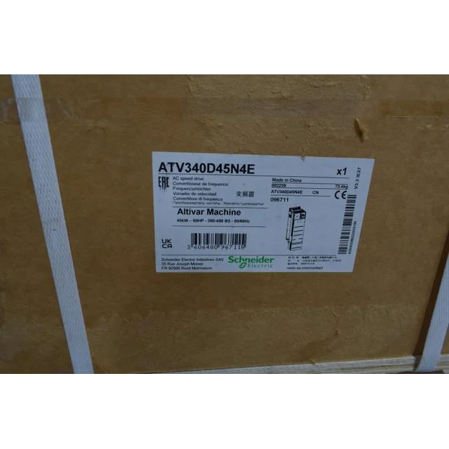 ATV340D45N4E Schneider Electric - New Factory Sealed