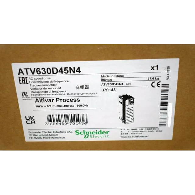 ATV630D45N4 Schneider Electric - Neu, fabrikversiegelt