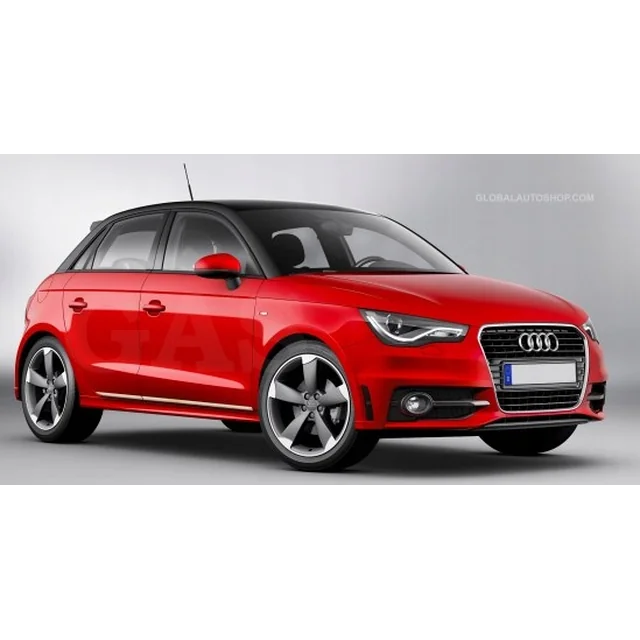 Audi A1 - CHROME strips on decorative chrome side doors