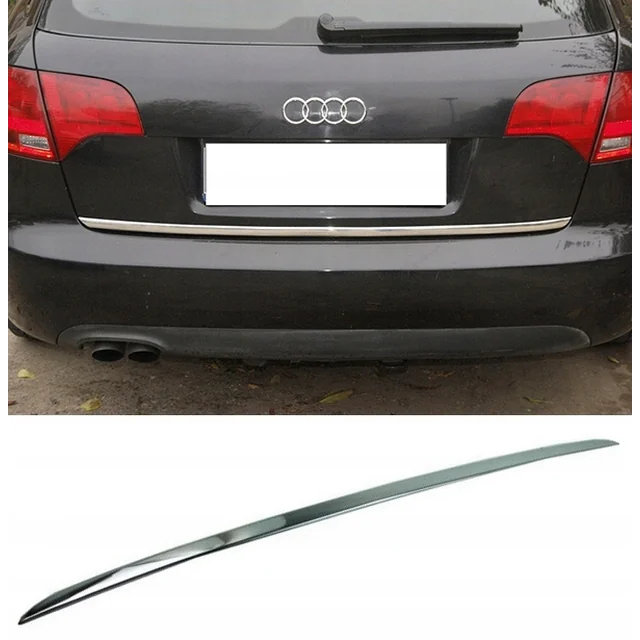 AUDI A4 B7 Kombi - CHROME strip on the tailgate Tuning