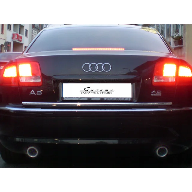 AUDI A8 4E 02-10 CHROME JUOSTOS Chromuotas liukas