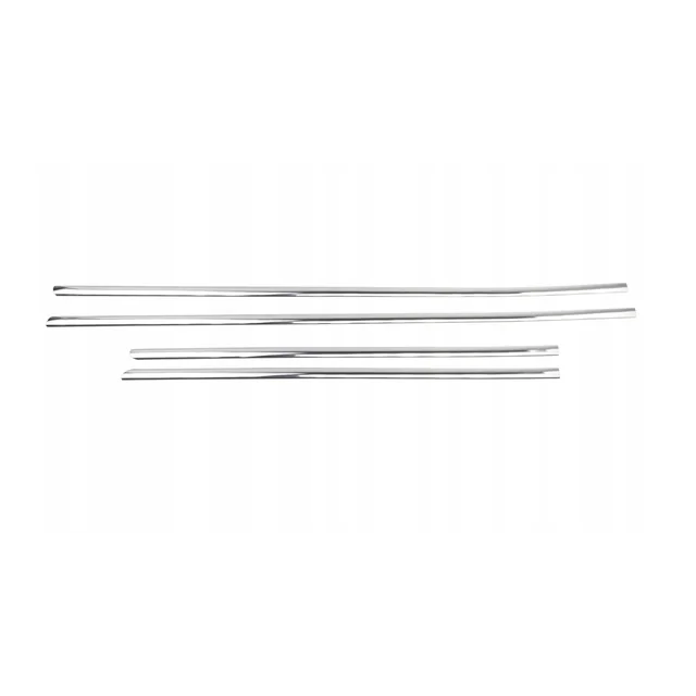 Audi A8 D2 1994-2002 - Bandes de grattoir de fenêtre chromées DIMENSIONS