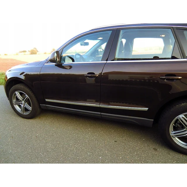 AUDI Q5 - Listwy CHROM BOCZNE DRZWI Chromowane