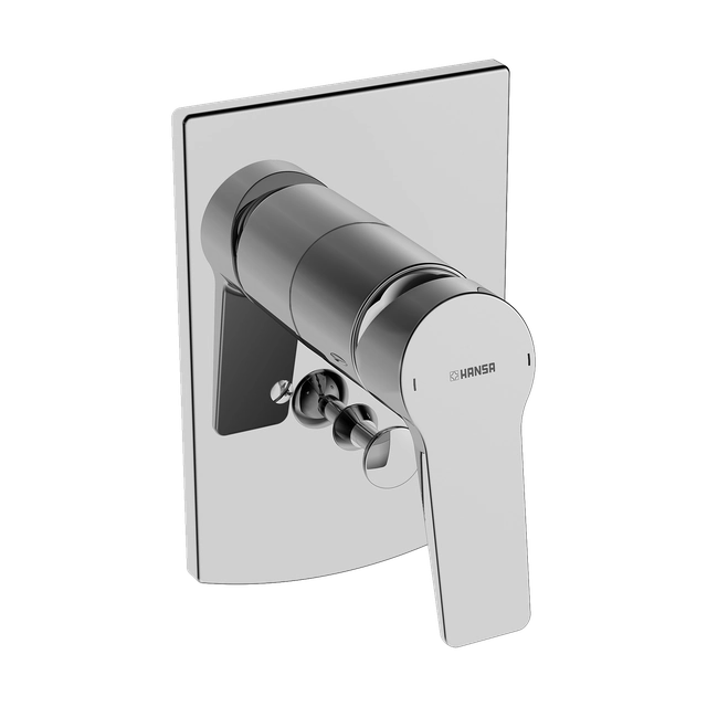 Außenelement der Unterputz-Badewannenarmatur Hansa Twist, Chrom 49767003