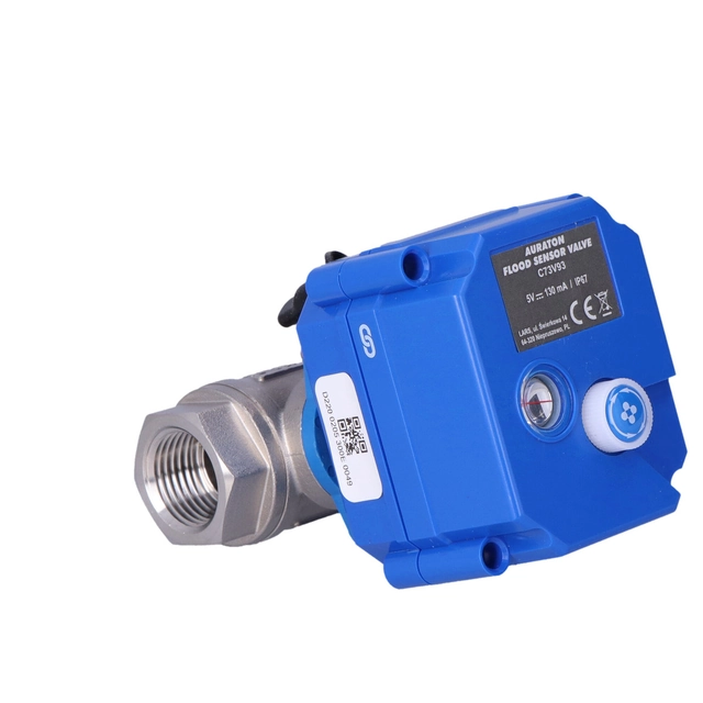 AURATON Flood Sensor Valve 1/2" -1/2" Elektroniczny zawór wody SMART