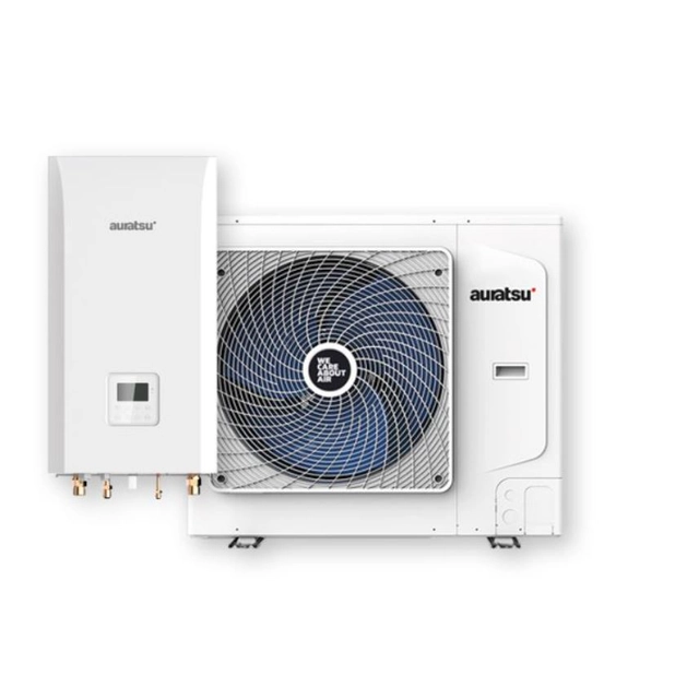 AURATSU-lämpöpumppu SPLIT ULKOYKSIKKÖ 3F + SISÄYKSIKKÖ 12KW 3F R32