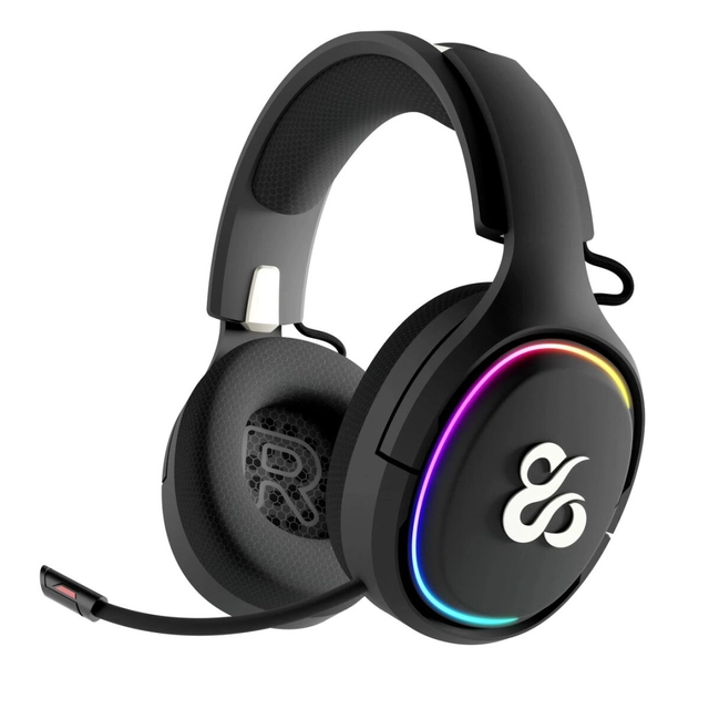 Auriculares Gaming Newskill Aton con Micrófono Ø 50 mm Negro