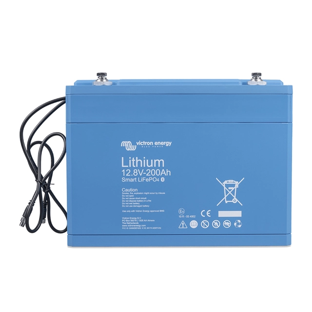 Aurinkosähköakku Litium LiFePo4 12.8V 200Ah Smart, Victron