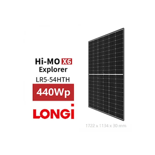 Aurinkosähkömoduuli Longi LR5-54HTH-440M 440W