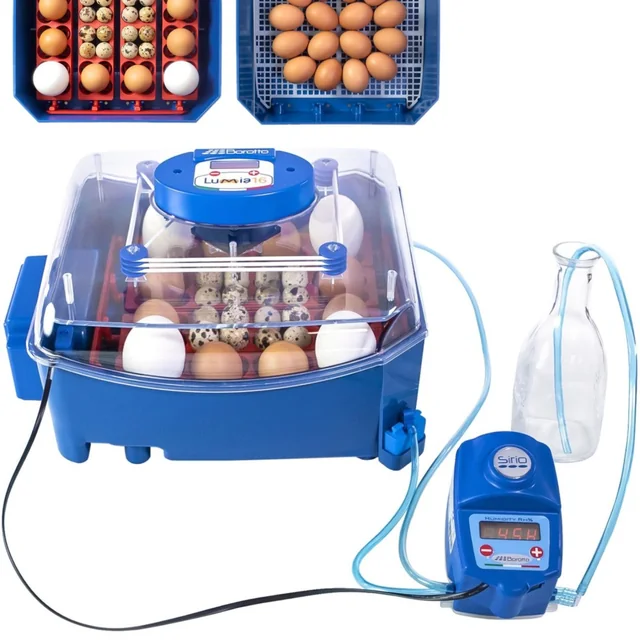 Automatic hatcher for 16 eggs with professional humidification system 60 W