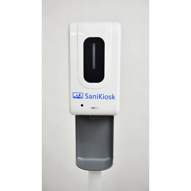 Automatic touchless hand sanitizing station