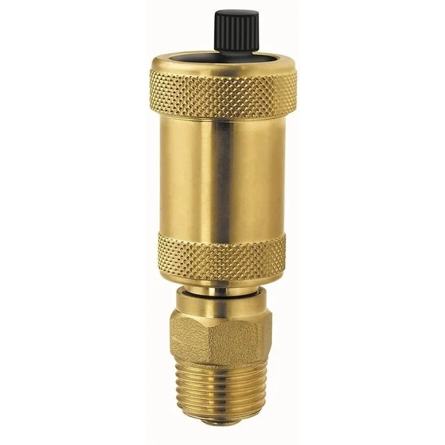 Automatic valve ALFA brass 1/2" with shut-off valve HBK654