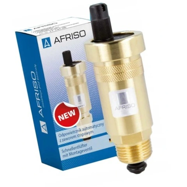 Automatický odvzdušňovací ventil 1/2 inch Afriso