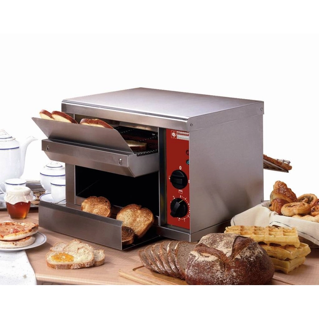 Automatický toustovač s funkcí regulace rychlosti 540 toastů/h TA / 540