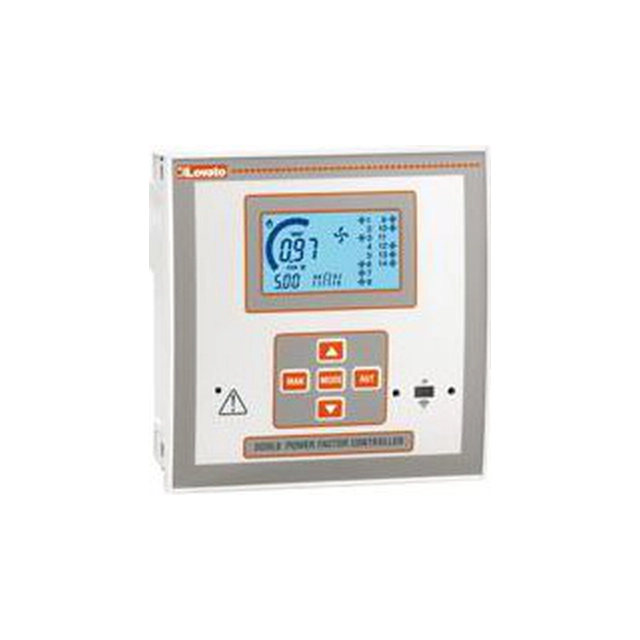 Automatischer Leistungsfaktorregler von Lovato Electric für 1f- und 3f n/n- und s/n (DCRL8)-Systeme