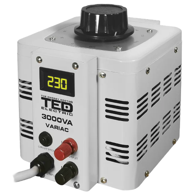 Αυτομετασχηματιστής 0-300V 3KVA TED