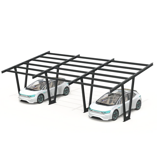 Automobilių stoginės struktūra – modelis 06 ( 3 vietų )