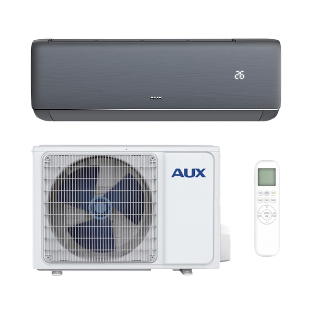 AUX Q-Smart Premium Grey gaisa kondicionieris AUX-09QB 2,7 kW (SET)