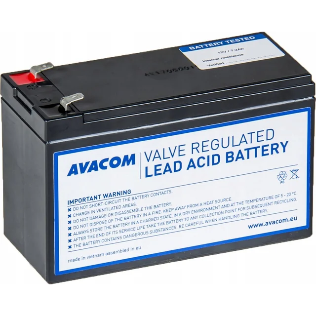 Avacom AVACOM AVA-RBP01-12072-KIT - Pro akkumulátorok CyberPower, EATON, Effekta, FSP Fortron, Legrand
