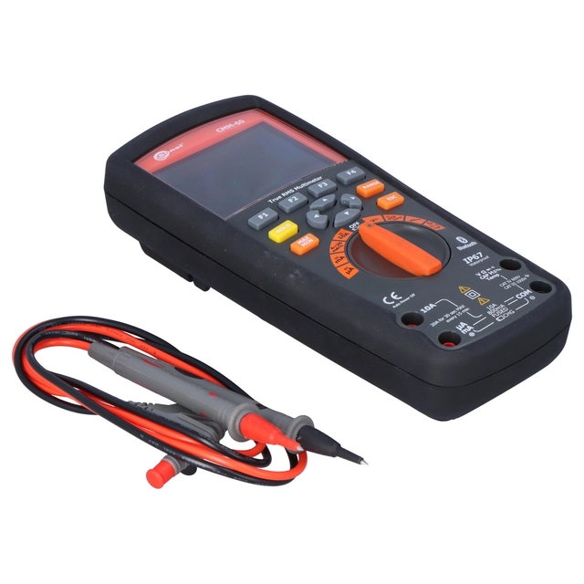 Avanceret industrielt multimeter CMM-60 med kalibreringscertifikat