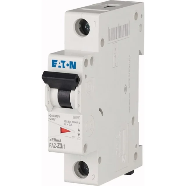 Автоматичний вимикач Eaton 1P Z 3A 15kA AC FAZ-Z3/1 278621