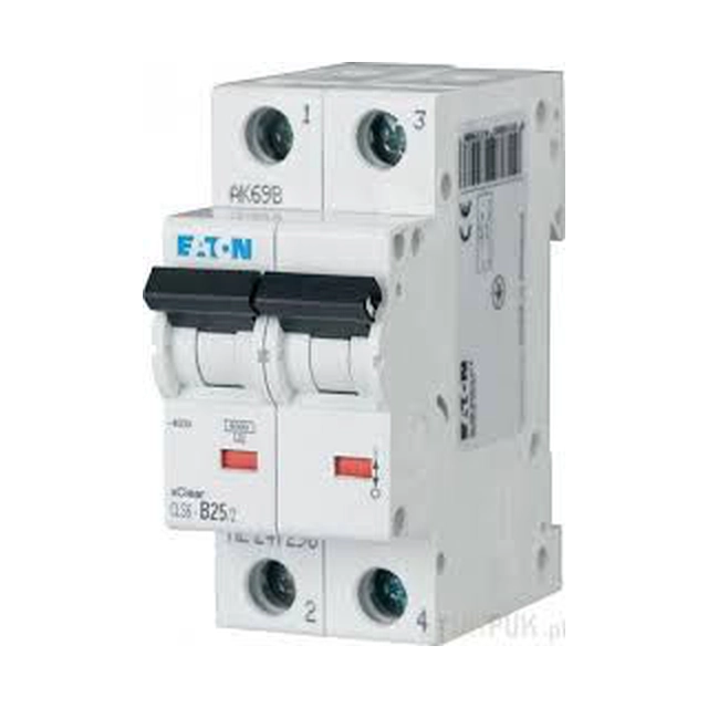 Автоматичний вимикач Eaton 2P C 20A 15kA DC PHASE C20/2-DC (279141)