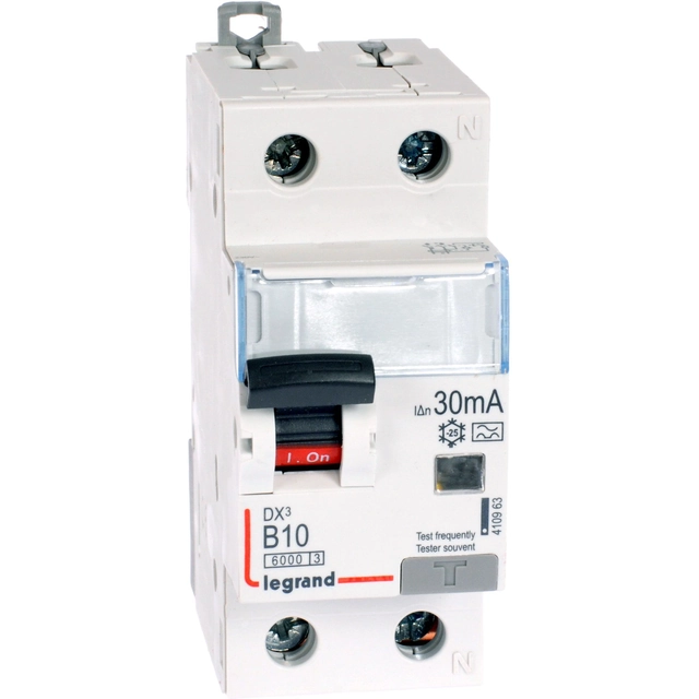 Автоматичний вимикач захисного відключення Legrand 2P 10A B 0,03A тип A P312 - 410963