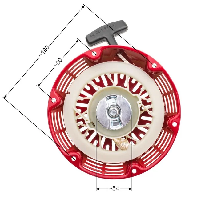 Avviatore generatore cinese Lifan Kipor Loncin Zongshen 173 Azionamenti in metallo T1 Nz562