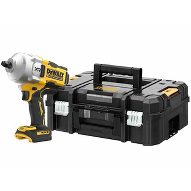 Avvitatore a percussione a batteria DeWalt DCF961NT-XJ 18 V | 1626 Nm | 1/2 pollici | Senza spazzole in carbonio | Senza batteria e caricabatterie | TSTAK in una valigia