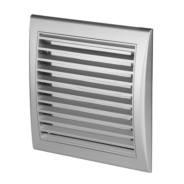 Awenta Luna satin ventilation grille TL11SS 140x140mm Fi 125mm