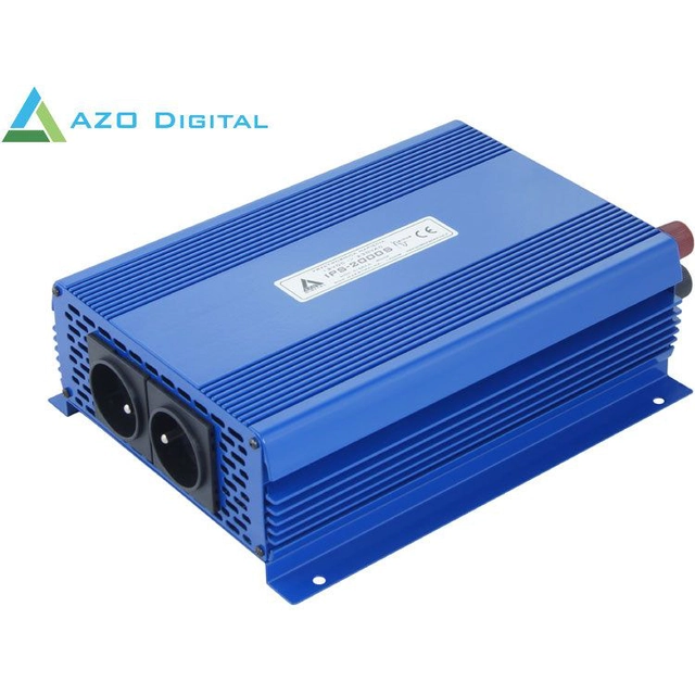 Azo SINUS конвертор 12V/230V ECO MODE IPS-2000S 2000W