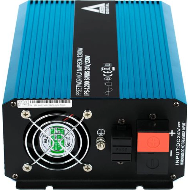 Azo SINUS-omzetter 24V/230V IPS-1200S 1200W