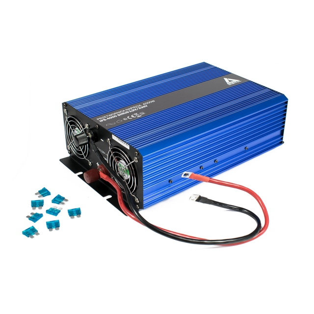 AZO sprieguma pārveidotājs 12/230V SINUS IPS-6000S 6000W Invertors, pārveidotājs