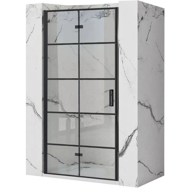 REA MOLIER SHOWER DOOR 100 BLACK - Discount with code REA5