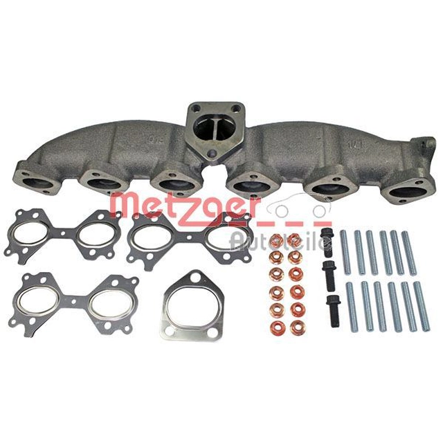 Gallery, exhaust system METZGER 2101001