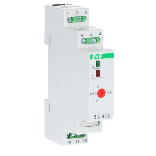 Bistable relay with time switch, for DIN rail BIS-413