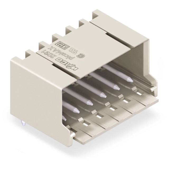 Printed circuit board connector Wago 2091-1427 Flexible PCB-connector Free connector Pin 0°/180° (horizontal) III