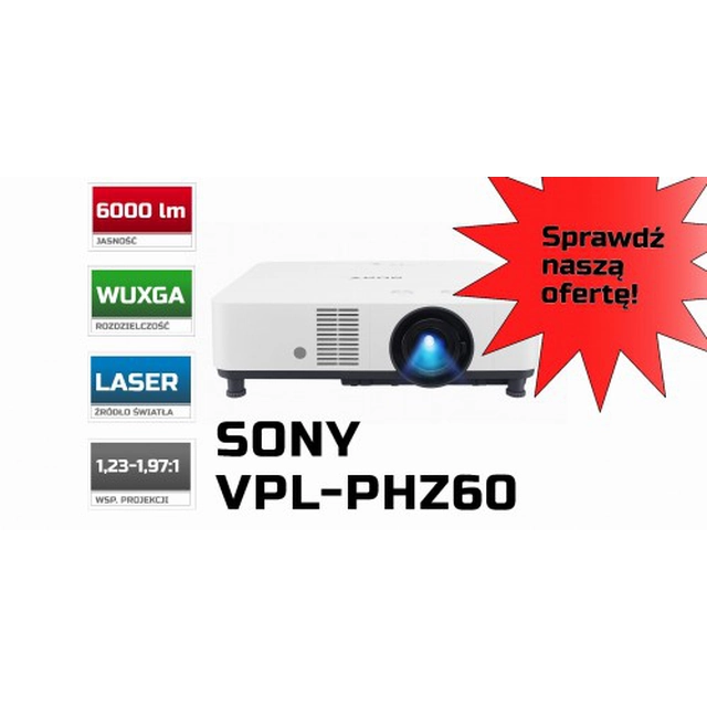 Sony VPL-PHZ60 laser installation projector