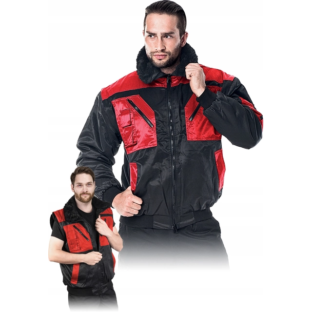 4in1 jacket with removable lining and ICEBERG, ICEBERG_BCXXL sleeves.