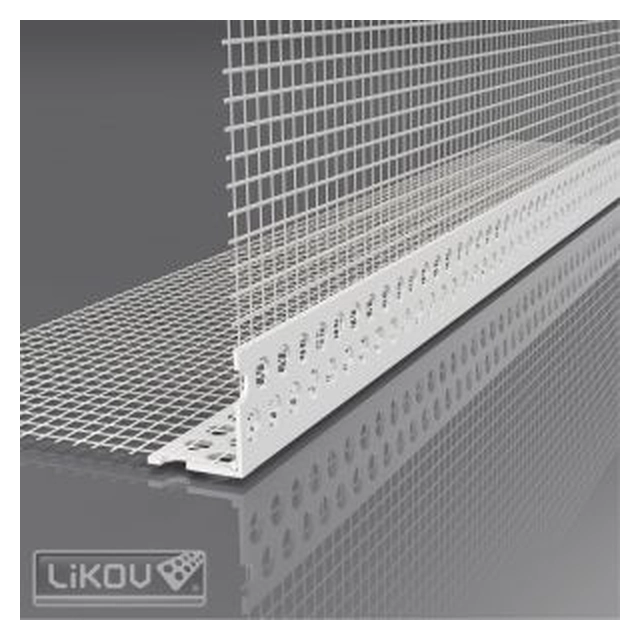 Likov corner molding LK-VT 100 Vertex 2.5 m with inner fabric - price per m