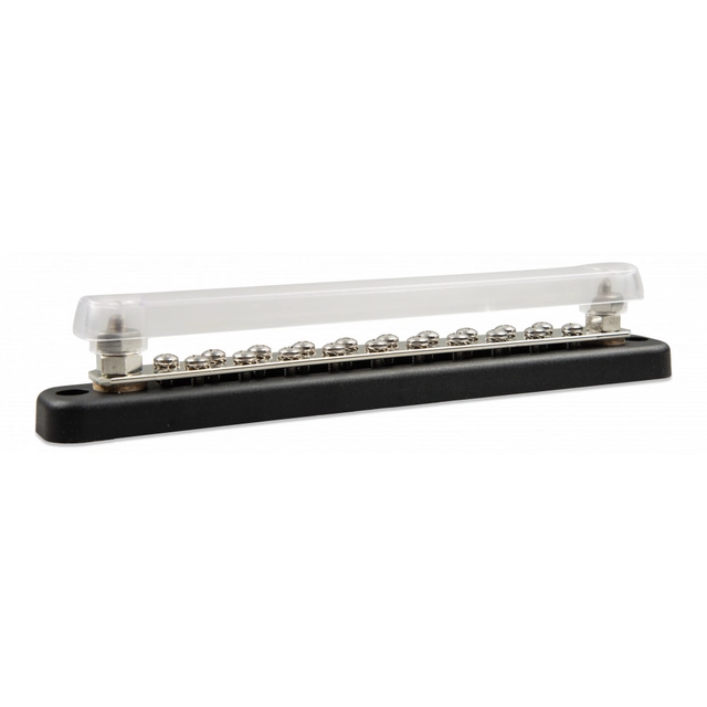 Victron Energy Busbar 150A 2P with 20 screws + cover