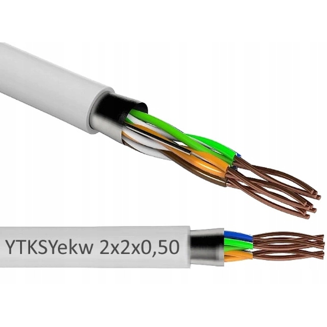 ZAMEL Telephone Cable YTKSY Equivalent Shield 2x2x0,5