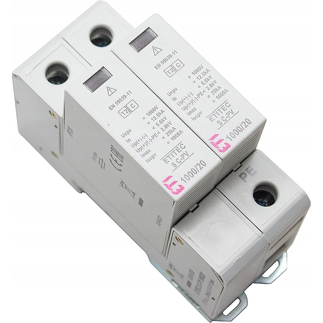 ETI Surge Arrester C 3P DC 600V