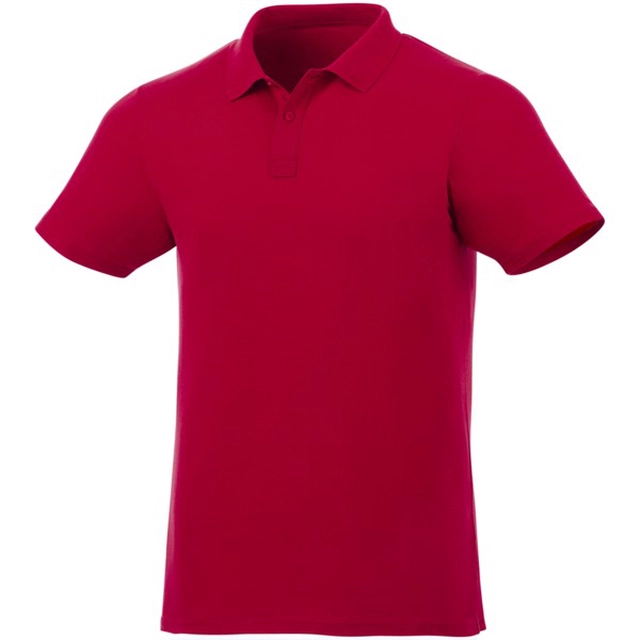 Liberty short sleeve polo shirt - Red with icing effect / L
